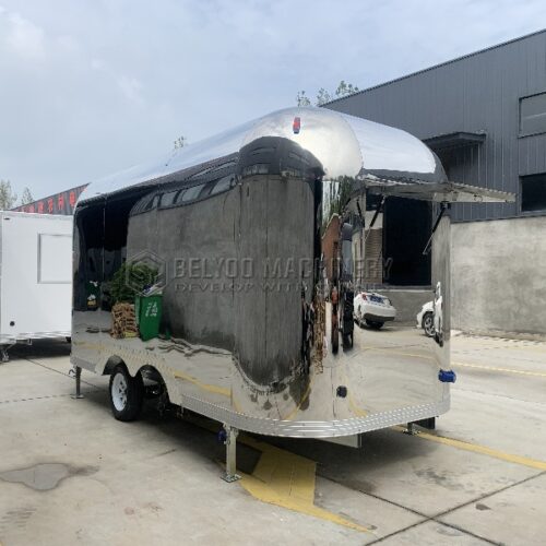 Mirror Airstream Food Trailer
