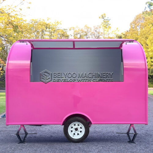 8FT Purple Small Round Trailer