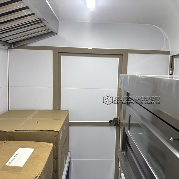 10FT Light Brown Horse Food Trailer