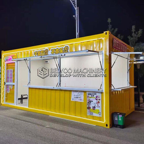 Container Breakfast Shop A Novel Way to Enjoy Breakfast