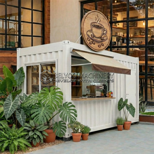 Customizable Container Food Trailer for Coffee Sales